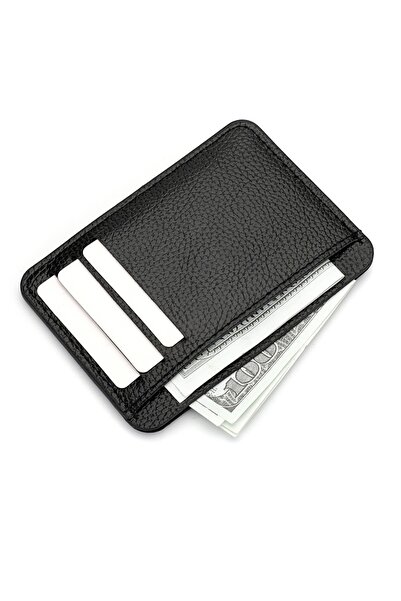 choice2 Black Ultra-thin Card Case Female Small Exquisite Large Capacity Mult...