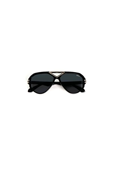 Lee Cooper Unisex Polarized Sunglasses Black Mirror Lens - LCU10242C1