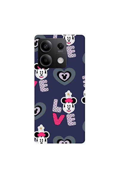 Other Xiaomi Redmi Note 13Pro 5G Minnie Dark blue Colored Silicone TPU Θήκη