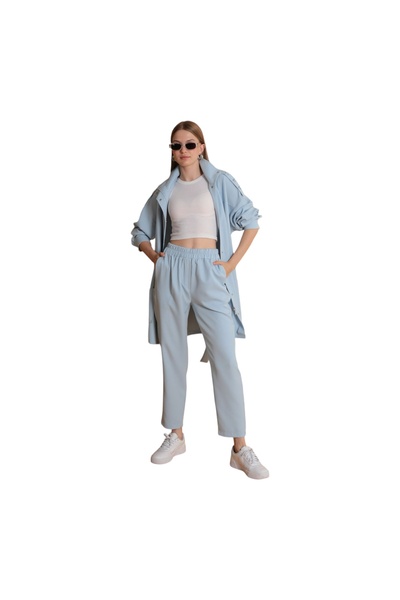 Kaktüs Moda Women's Mid Rise Straight Leg Pants – Effortlessly Stylish