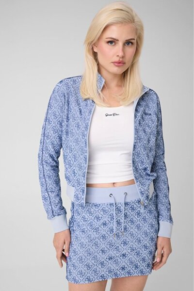 Guess Allover Kadın Aktif Sweatshirt