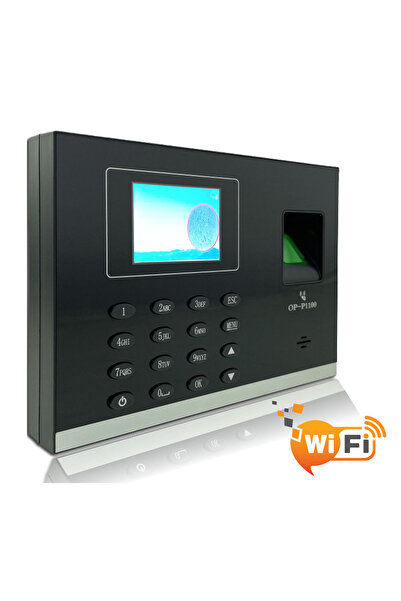 İMPROZAMAN Wifi Kablosuz Parmak İzi Okuyucu-Kart Giriş Çıkış Personel Takip C...