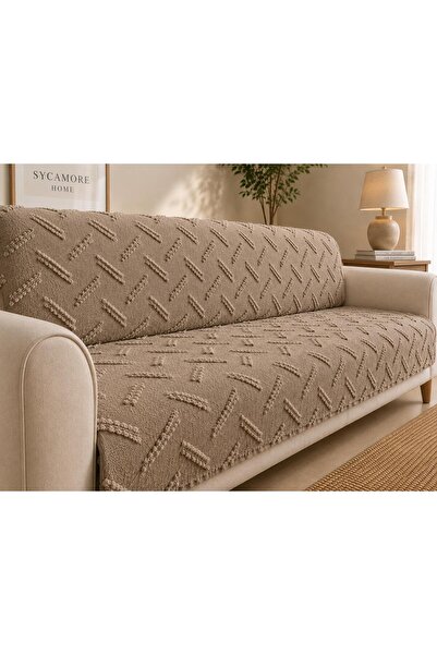SYCAMORE HOME Premium Chenille Sofa Cover 175X215 cm Sofa Bed Cover Non-Slip ...