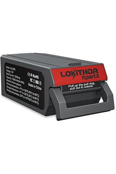 Lokithor Ανταλλακτική Μπαταρία για Εκκινητή Μπαταρίας Αυτοκινήτου ApartX 12V ...