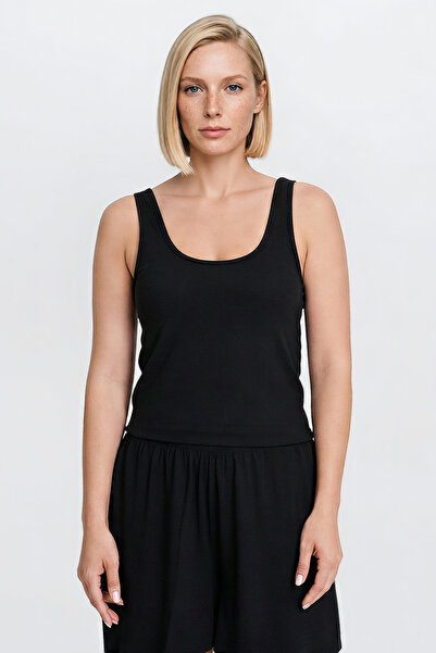 AC&Co / Altınyıldız Classics Women's Black Soft Textured Breathable Comfortab...