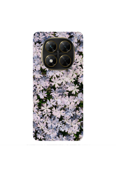 Other Xiaomi Poco X7 Flowers white Transparent Silicone TPU Θήκη