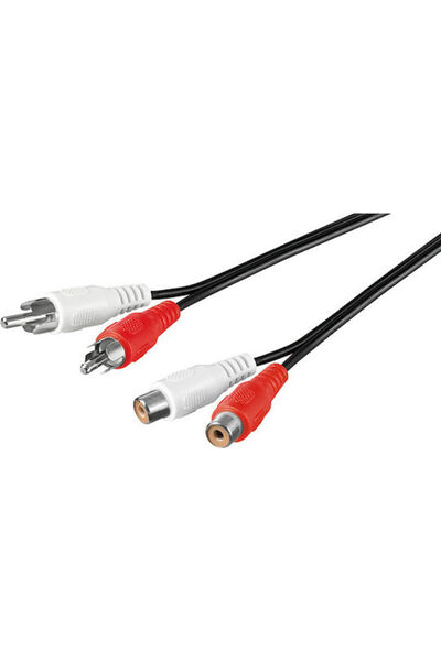 goobay AVK 125-0500 Καλώδιο RCA αρσενικό - RCA αρσενικό 5μ