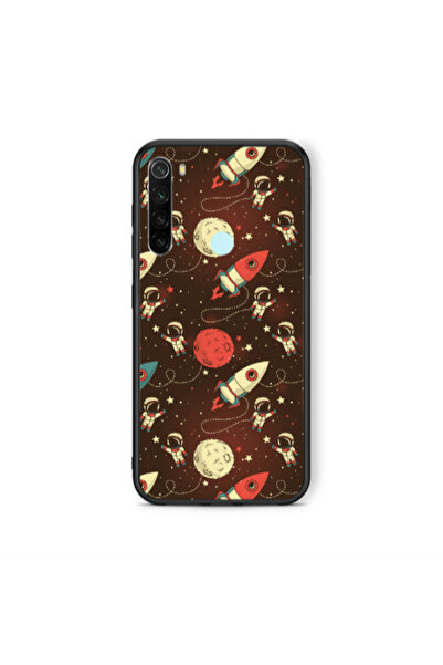 Other Xiaomi Redmi Note 8 Stars and astronaut Black Glossy Θήκη