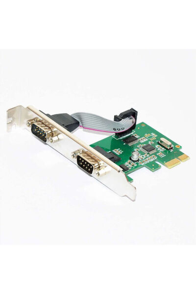 OEM Ελεγκτής PCIe με 2 σειριακές θύρες RS232 DB9 Κωδικός: MAKKI-PCIE-2XSERIAL-V1