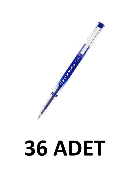 Pensan ماي كينج جل 36 قطعة قلم حبر جاف 0.5 ملم مع مشبك معدني 6405