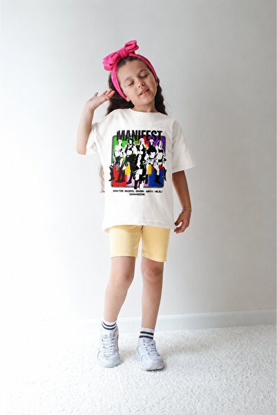 Belya Kids Wear Girl's Oversize Size Belya Kids Manifest Special Design 3-Pie...