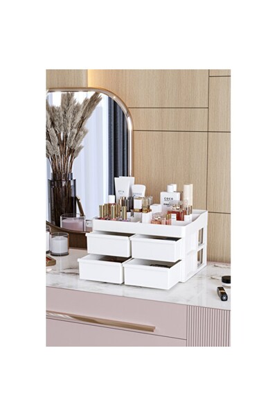 Empressco 4-Drawer Multi-Purpose Makeup and Bathroom Organizer