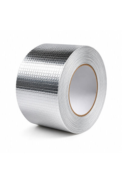 Welora Banda de etansare butilica cu aluminiu 10cm x 5m, Autoadeziva, Imperme...
