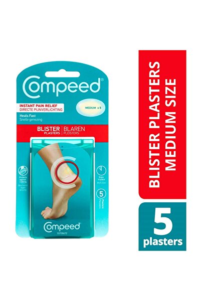 Compeed لاصقات جروح بلاستر متوسطة الحجم - 5 قطع