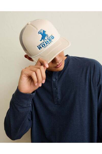 AMERICAN EAGLE قبعة سائق الشاحنة من نوع AE Rodeo