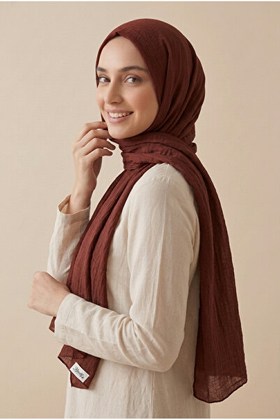 Mimelif Plain Ramie Shawl 70X195 cm