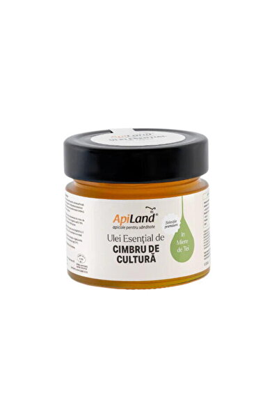 Apiland Miere de Tei cu Ulei Esential de Cimbru 250g