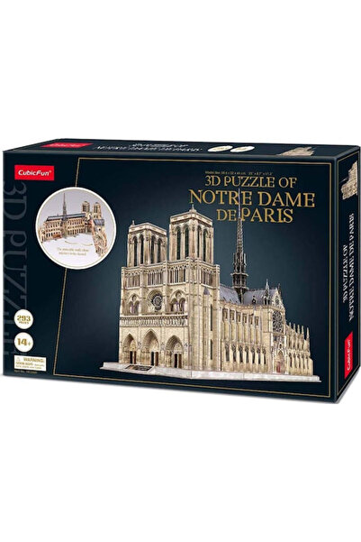 Cubic Fun Notre Dame de Paris Puzzle 3D 293 Piese Cod: MC260H