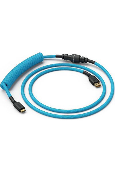 Glorious PC Gaming Race Cablu USB 2.0 spiralat / împletit USB-C tată - USB-C ...
