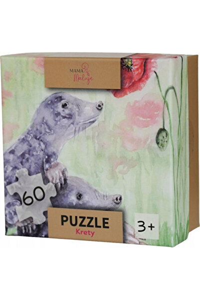 Castorland Puzzle pentru copii Krety, 60 de piese, pentru 3+ ani