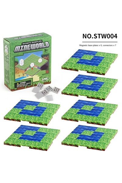 Choice7 STW004 Magnetic Base Plate Variety Baseplates Match Mine World Magnet...