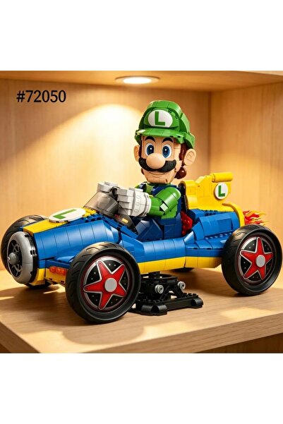 Choice NO BOX 72050 2026 NEW Racing Series Kart: Luigi G Building Blocks Set,...