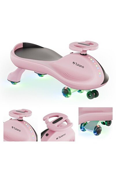 Tulano Vehicul copii Plasmacar gravitational Focus 35 Pink, roti luminoase di...