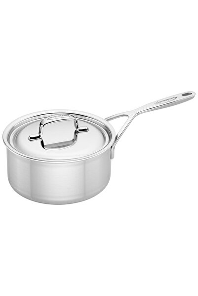 Demeyere Tigaie din otel inoxidabil Zwieger Inversion 2.2L cu capac, design c...