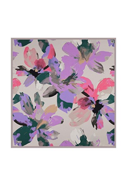 Çağrı İpek Opal Pattern Tivil Silk Scarf Dg17264-22