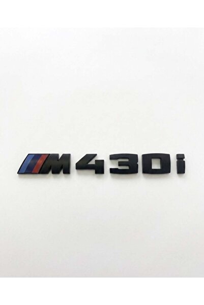 idealaksesuar Bmw M430I Trunk Lettering Black Color - Bmw M430I Trunk Letteri...