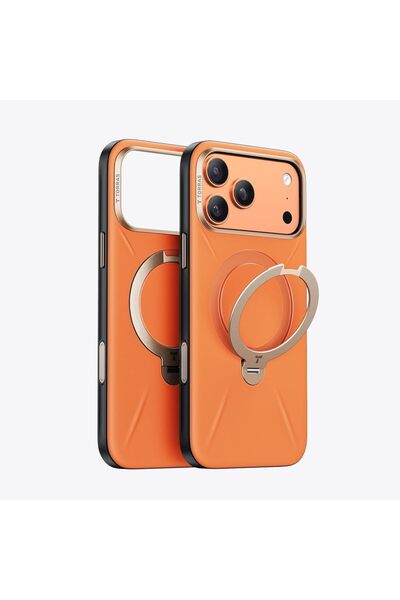 TORRAS Ostand Leather Case for iPhone 17 Pro (6.3'') | Magnetic Compatible wi...
