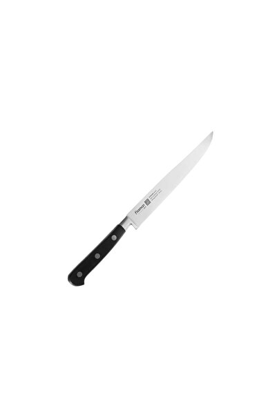 Fissman Cutit de bucatarie, Fissman, Otel / Plastic, 20 cm, Negru / Argintiu