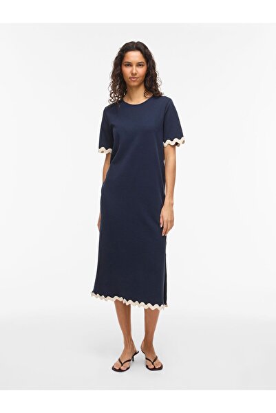 VILA Midikleid VICALISA Kurzärmeliges