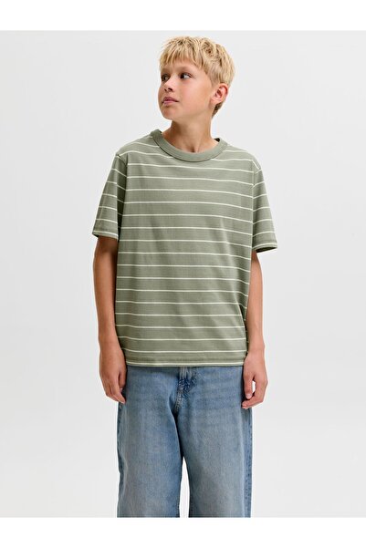 Jack & Jones Junior T-shirt Gestreift T-shirt Boys