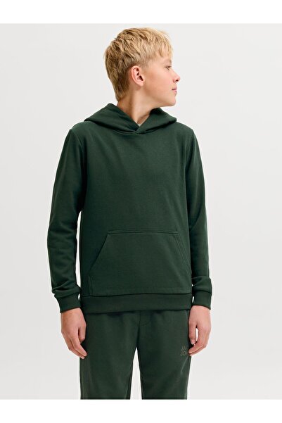 Jack & Jones Junior Kapuzenpullover Einfarbig Kapuzenpullover Boys
