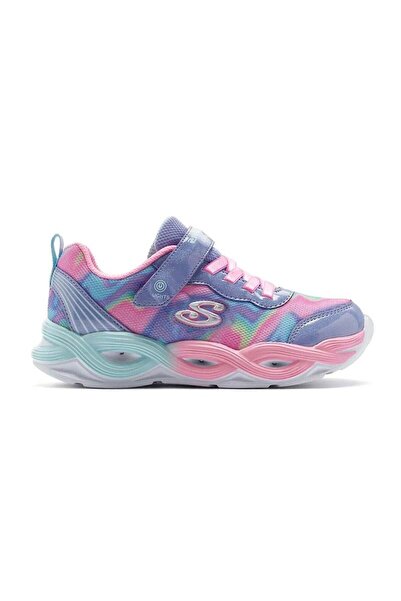 SKECHERS Twisty Glow - Sorbet Swirl Children's Casual Shoes 303716L-Pwmt Just...