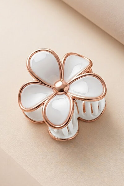 monalisatoka Lüks Seri 9 cm Daisy Papatya Mandal Toka - Gold Varaklı Tasarım