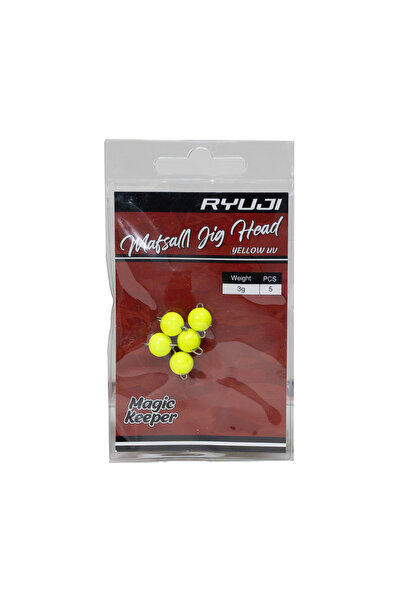 RYUJI MAFSALLI JIGHEAD YELLOW UV (5 ADET)