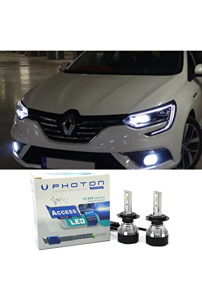 Photon Renault Megane 4 Led Xenon Sis Far Ampulü H16 Access Yeni Seri Beyaz