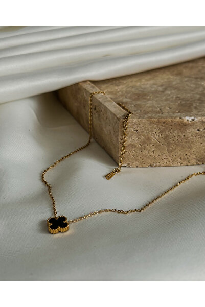 Generic Brand Double Sided Clover Necklace