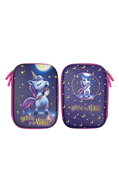 S COOL Penar 3D, 1 fermoar, 22.5x15.5x6 cm, BEELIEVE IN MAGIC - S-COOL