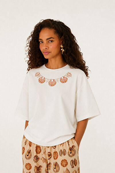 Jose Clothing Oversized Short-Sleeve Printed T-Shirt