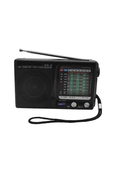 Tradesor Φορητό ραδιόφωνο μπαταρίας - KK9 - 837096 - Black