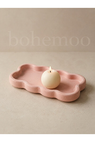 Bohemoo Bulut Dekoratif Takı Tabağı 22 cm | Takı Organizer, Anahtar Tabağı, M...