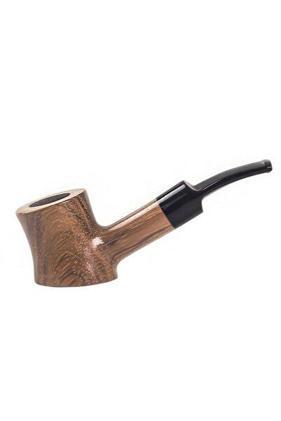 Falconetti Mini 9 mm. Kahverengi Sandalwood Eğimli Sap Ahşap Pipo rd89