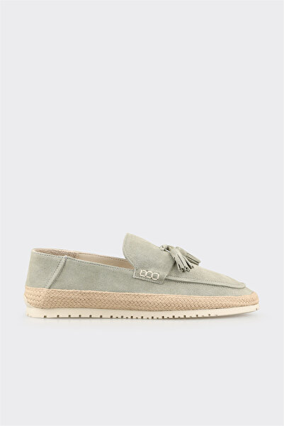 Elle Shoes Yeşil Deri Erkek Günlük Ayakkabı