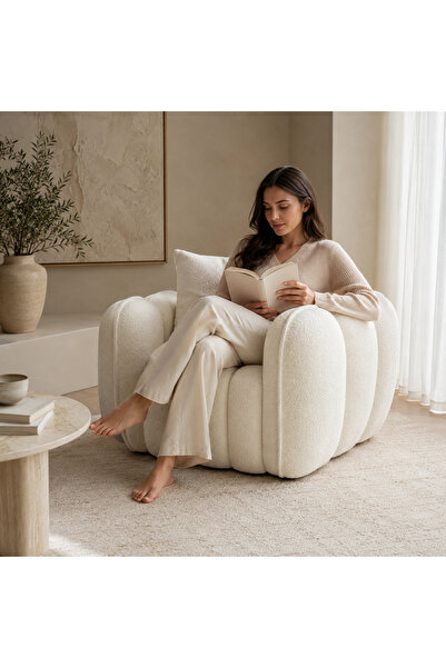 Generic Cloud sofa, living room compact sofa, deep-seated recliner sofa with ...