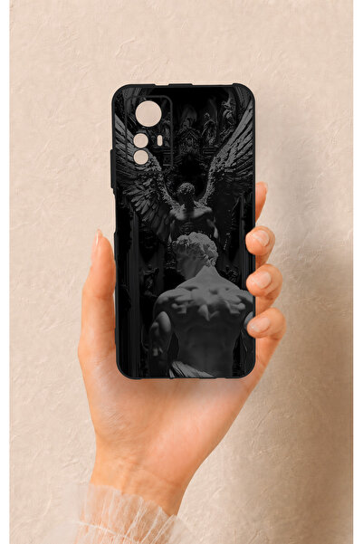 Vip Case Redmi Note 12S Uyumlu Icarus Desenli Silikon Kılıf