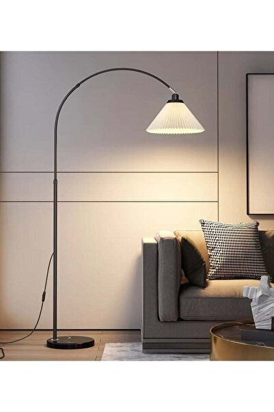 DubaiGallery مصباح أرضي مطوي بتصميم إسكندنافي إبداعي فاخر لغرفة المعيشة والدر...