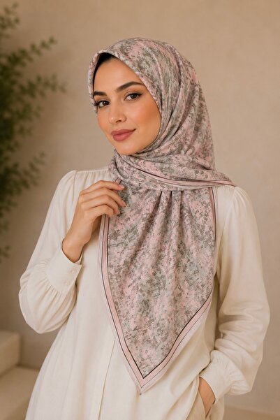 İmajButik Powder Cotton Soft Scarf